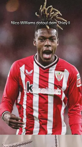 A post by @pa_assane_senegal on TikTok caption: Nico Williams ndaysan ak wa barca #football 