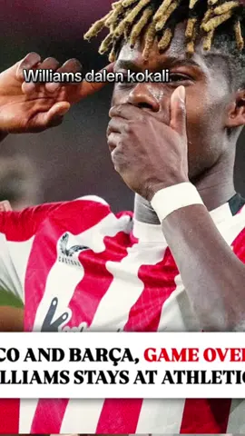 A post by @pa_assane_senegal on TikTok caption: Nico Williams thia barca #football 