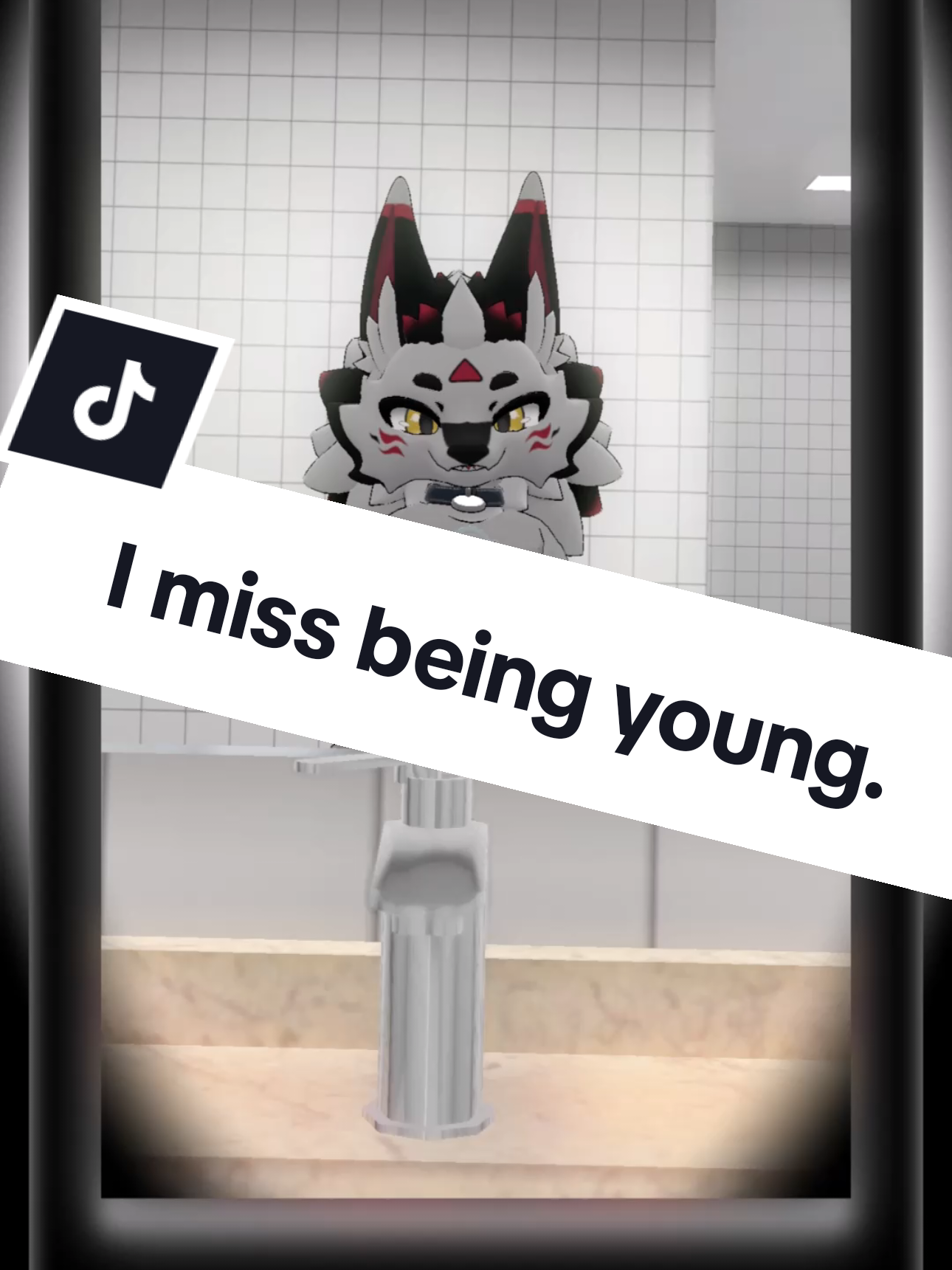 A post by @zeikomiray on TikTok caption: I miss my youth, being an adult is hard.  #vr #vrc #vrchat #vrchatmemes #vrchatcommunity #vrchatfunny #vrchatcomedy #vrchatmoments  #fyp #fypシ #foryou #foryoupage #furries #furriesoftiktok #furry #furryfandom #furrytiktok #furrycommunity #vrfurry #vrcfurry #vrchatfurry 