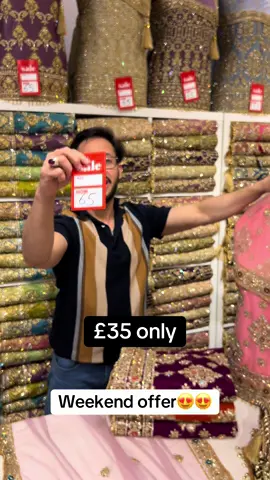A post by @burj_fabrics on TikTok caption: For worldwide delivery 🚚 And Queries contact us on WhatsApp   +447367805143        