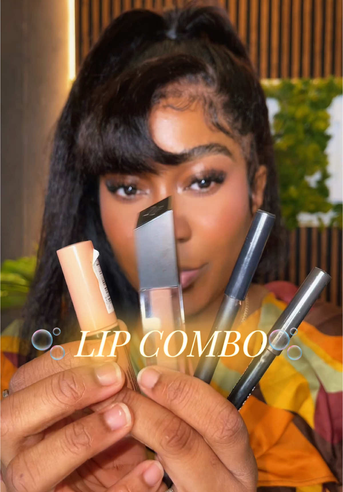 A post by @tropictouches on TikTok caption: My Everyday Lip Combo 👄                                    ~ If you have been looking for a new nude / pink lip here’s your new go to💌🫶🏽 #makeup #blackgirlmakeup #makeuptutorial #lipcombo #makeroutine #fouryou 