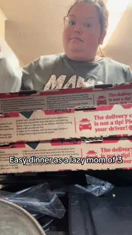 A post by @alexbabii97 on TikTok caption: We had pizza last night! #fyp #foryoupage #foryou #dinner #dinnertime #dinner #easydinner #takeout #pizzanight 
