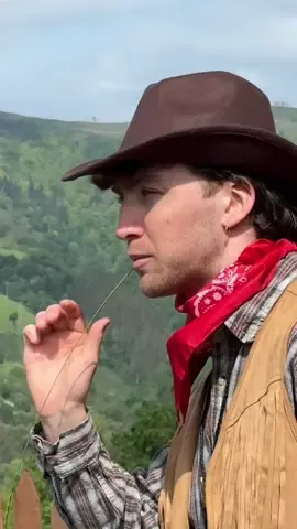 A post by @bookingcom on TikTok caption: 2 minutes into glamping and already feeling the yeehaw 🤠