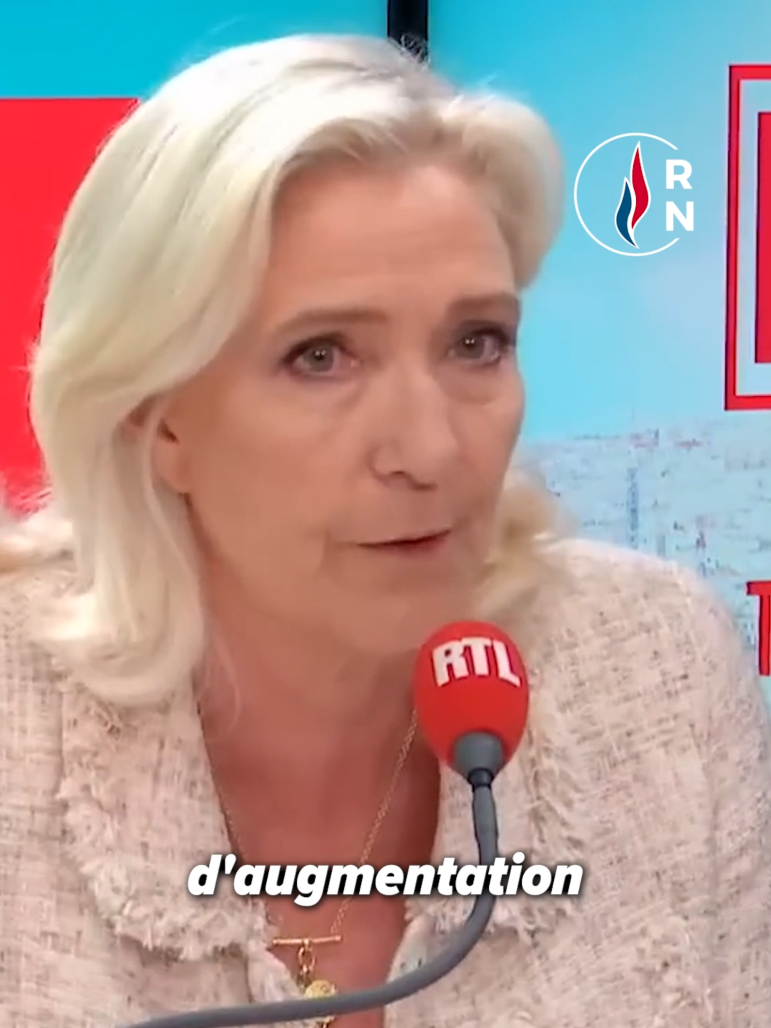 A post by @rnational_off on TikTok caption: Étranglés par un matraquage fiscal sans fin, les Français exigent une véritable justice fiscale pour pouvoir vivre dignement !
