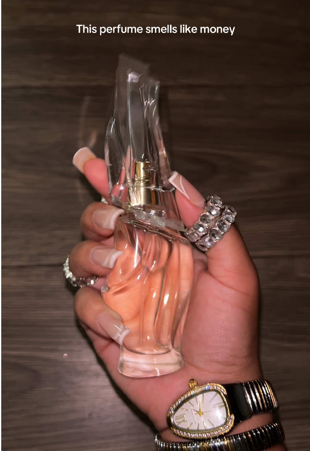 A post by @taylortimetv on TikTok caption: Donna karan luxury perfume mist matches the clean girl scent Donna Karan deodorant for the rich aesthetic girlies who want to smell like money ✨#donnakaran #deodorant #luxurybeauty #fragrancetok #cleangirlskincare #perfumetiktok #dealsforyoudays 