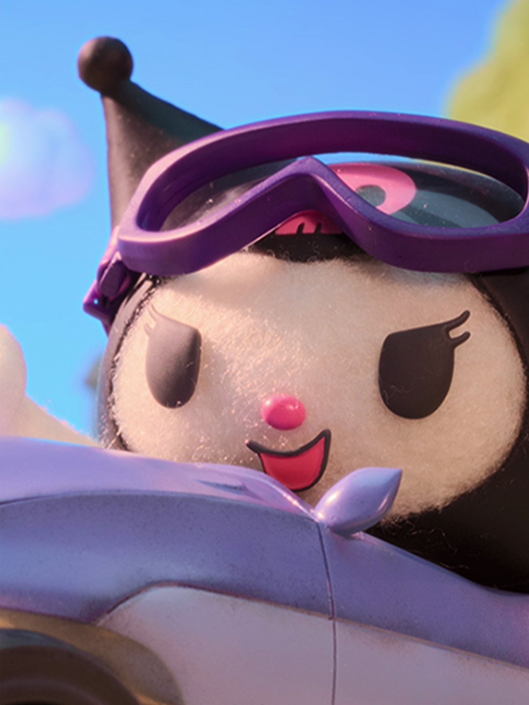 A post by @netflixbrasil on TikTok caption: TODA KUROMI TEM SUA MY MELODY! My Melody & Kuromi, a minha nova série animada em stop-motion, estreia dia 24 de julho. 💗🖤 #mymelody #sanrio #kuromi #mymelodyandkuromi #netflixbrasil #Netflix #tiktokmefezassistir