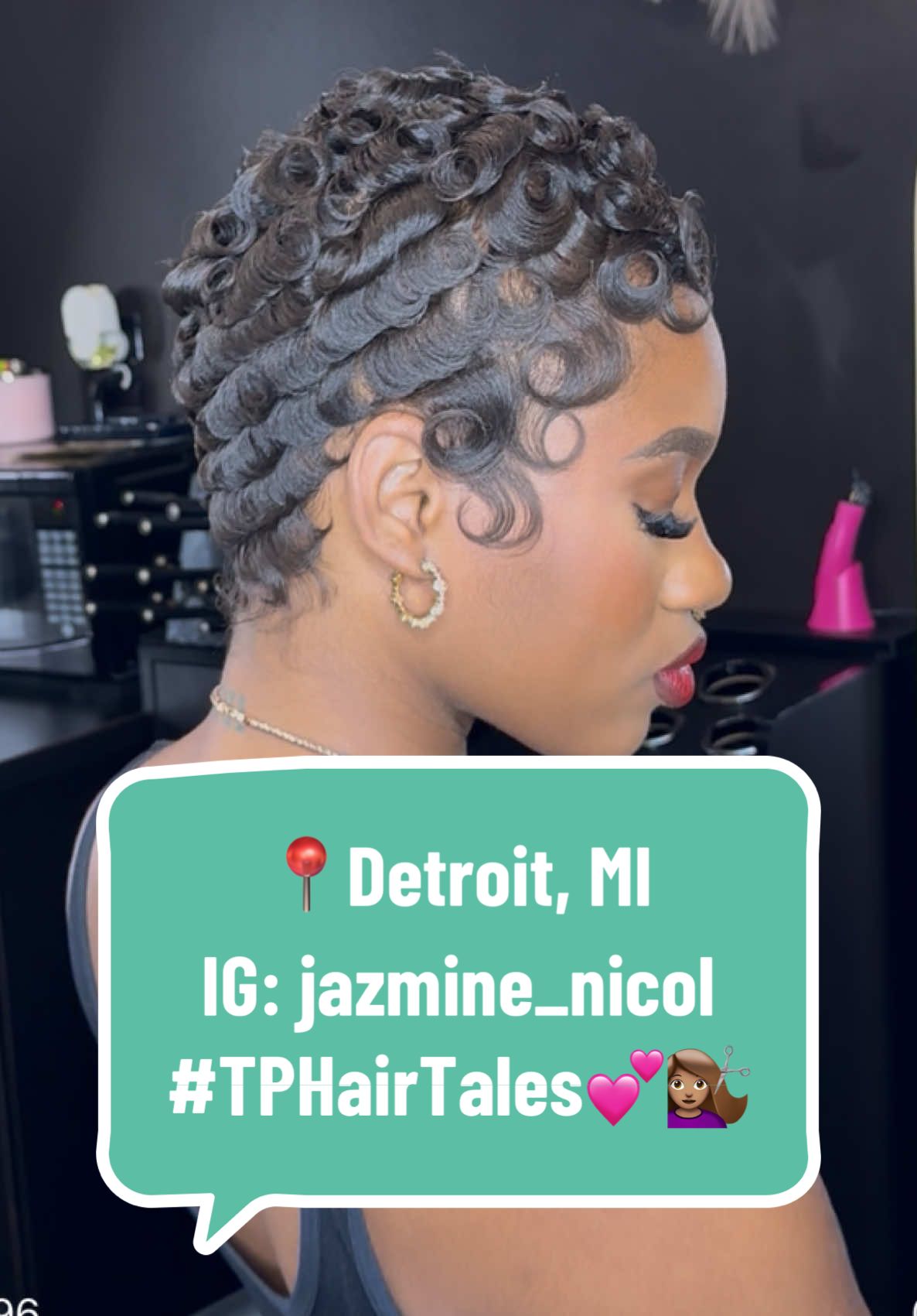 A post by @citygirltyler on TikTok caption: would you pay $210 for this pixie cut ($100 squeeze in fee?) 💕 #tphairtales #detroithairstylist #detroitpixie #detroithair 