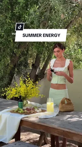 A post by @revolve on TikTok caption: Summer is for quiet afternoons, soaking up the sun, and savoring the little things ☀️🌿 From golden hour strolls to iced drinks in the shade, this season is all about slowing down and soaking it all in 🌊🐚 #revolve #revolvesummer #europeansummer #summergetaway #slowlife #summerafternoons #sweetlife #foryou #fyp