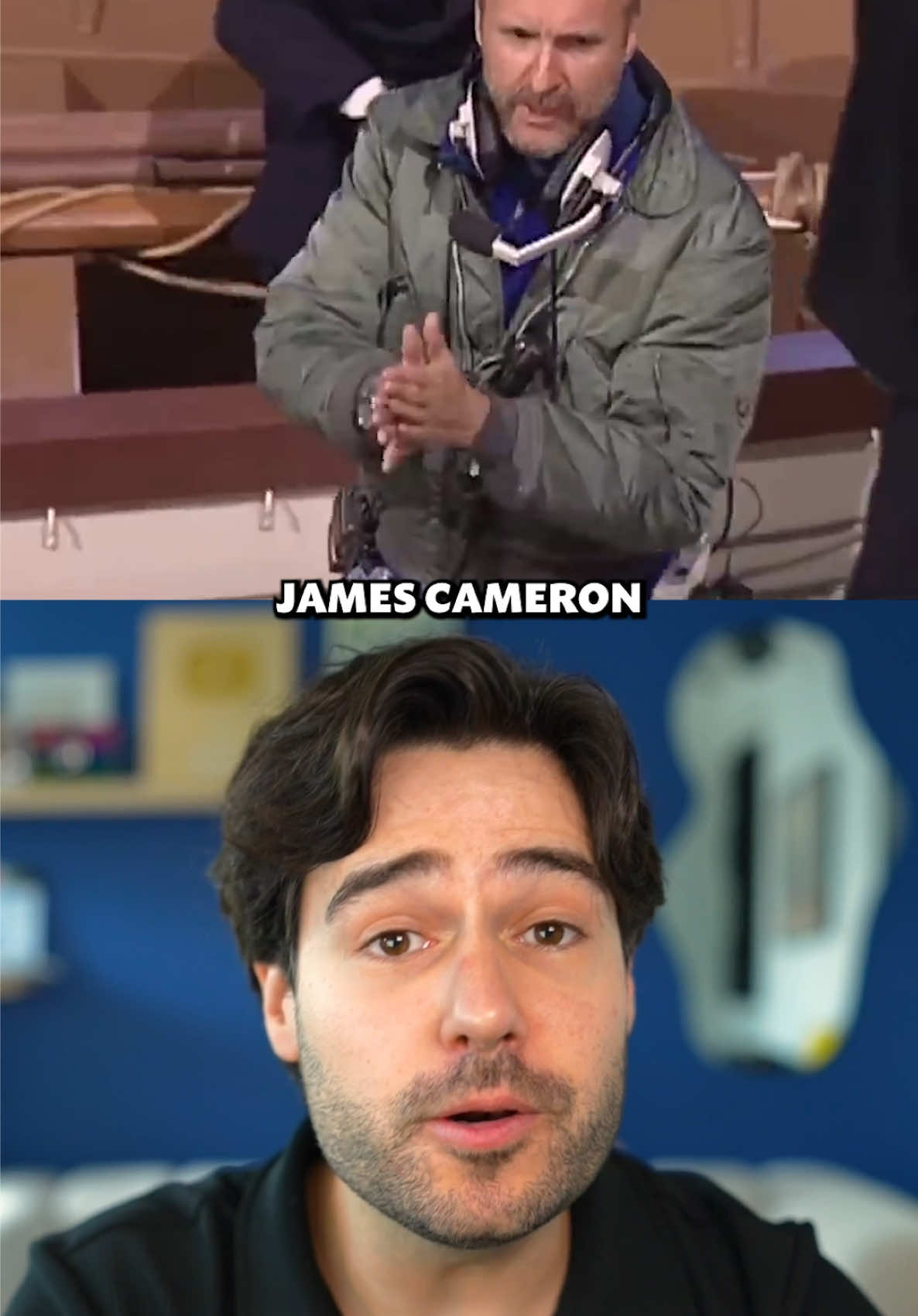 A post by @anttonracca on TikTok caption: James Cameron et le Titanic ! #ApprendreSurTikTok #FilmTok #OnRegardeQuoi