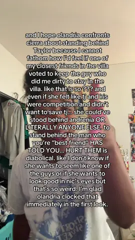 A post by @alrightchante on TikTok caption: I can’t #loveisland #loveislandusa #loveislandvilla #loveislandusaseason7 #fyp #foryou 