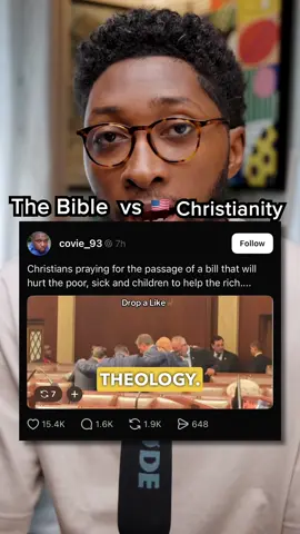 A post by @garrisonhayes on TikTok caption: Christians have been acting up. 