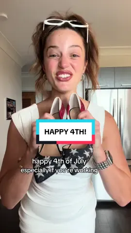 A post by @carolineontv on TikTok caption: It’s not so bad working on a holiday when you work with great people! @FOX 26 Houston @Faith BG 🇺🇸 #forthofjuly #4thofjuly #happy4th #houston #wholefoods #cake 