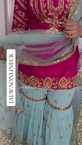 A post by @jalwaonline on TikTok caption: JalwaonlineUK #jalwaonlineuk #jalwaonline #fyp #jalwafashion #foryoupage❤️❤️ #desiweddingvibes #newcollections #indianfashion #indianfashion #pakistaniwedding #america #pakistani_tik_tok #canadatiktok #canadatiktok🇨🇦🇨🇦🇨🇦🇨🇦🇨🇦 #pakistanifashion 