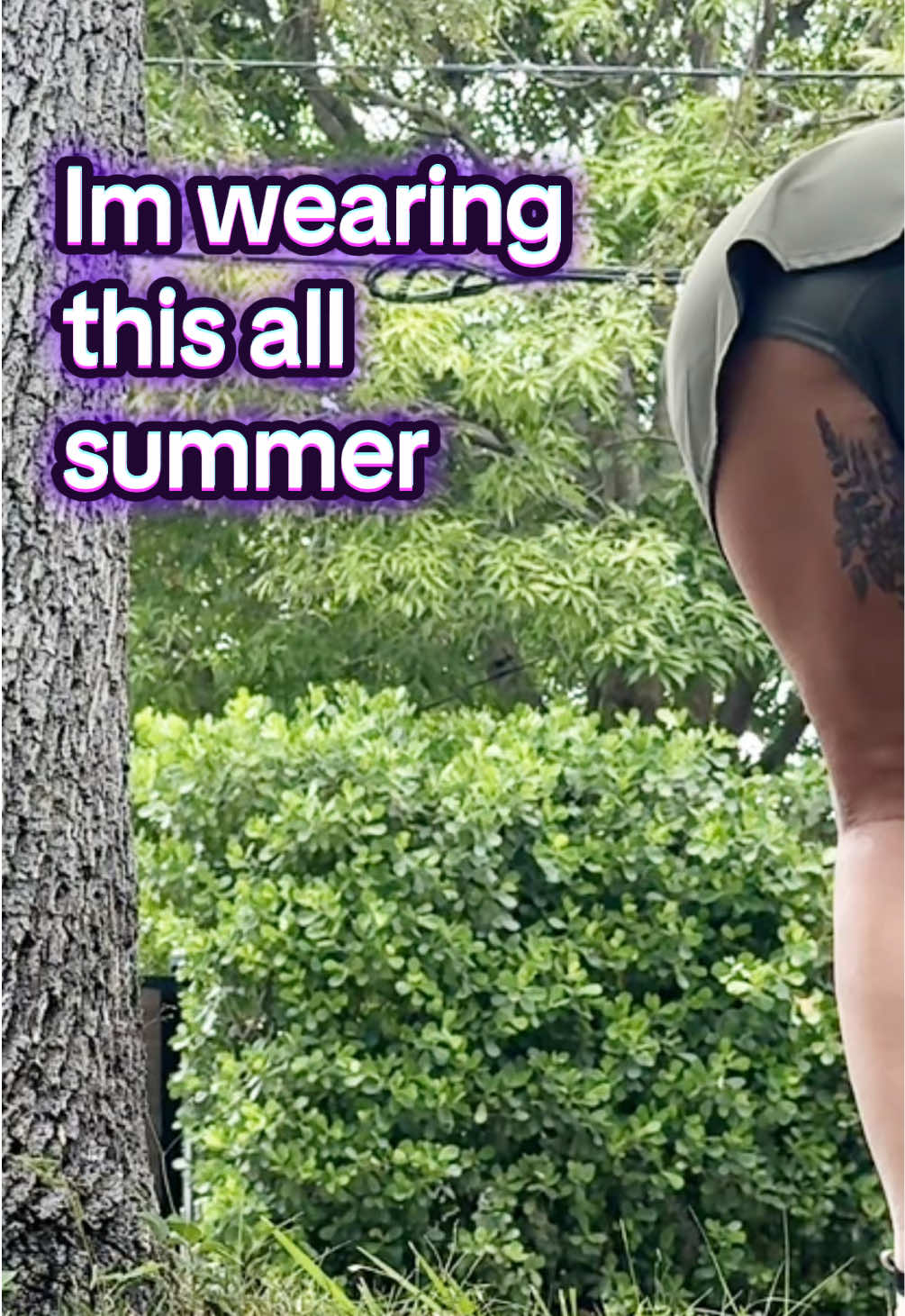 A post by @cristina_maria_curp on TikTok caption: I will be in this @Halara_official all summer. It’s flattering, it keeps me cool and it’s so soft to the touch! The perfect summer dress does exist!!! #halara #summer #activewear 