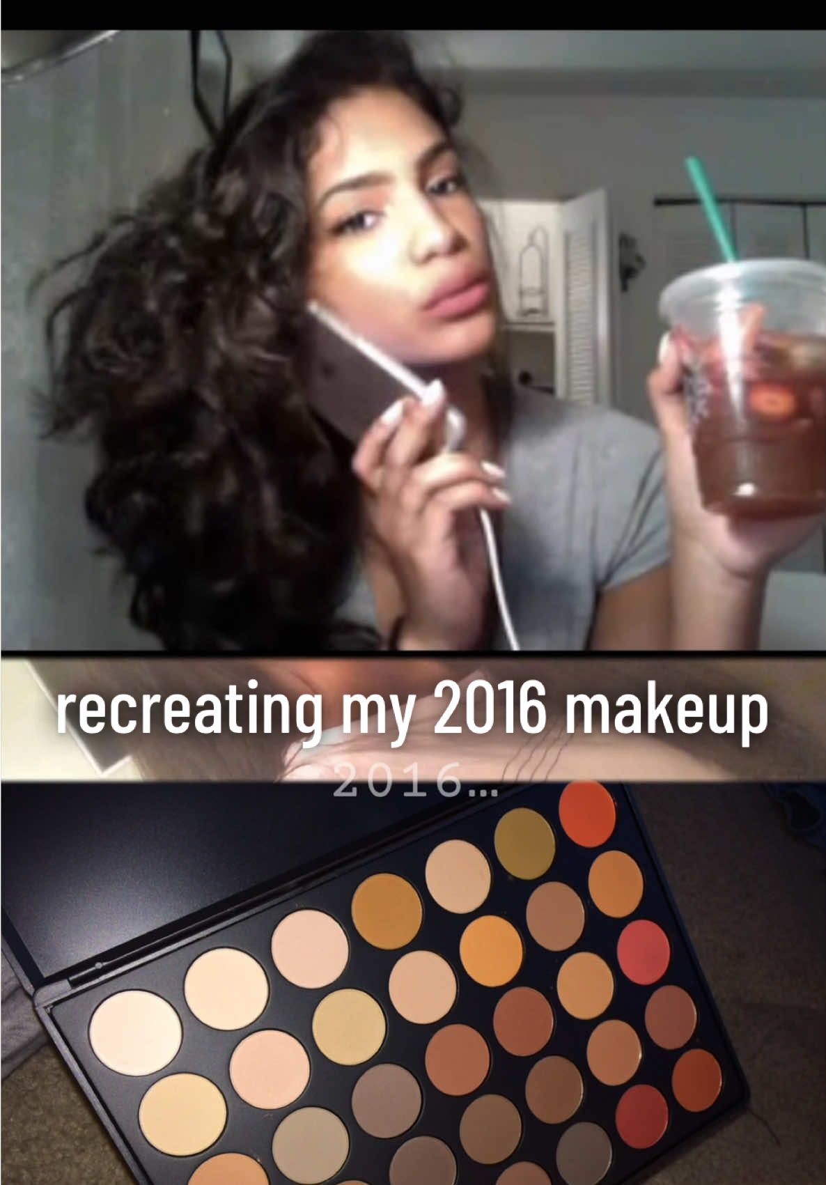 A post by @monetmcmichael on TikTok caption: the 2016 NOSTALGIA OMG 🥹 recreating my highschool glam and watching my first GRWM i filmed on vine lmao. you just had to be there - how was this almost 10 years ago bye 😭💕 pt1