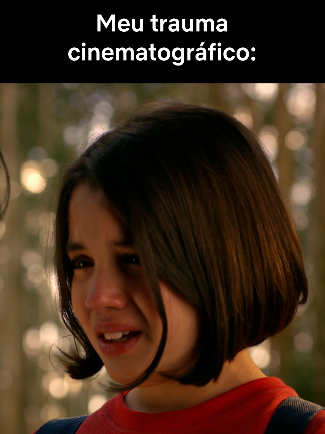 A post by @netflixbrasil on TikTok caption: O mesmo xingamento de sempre, mas dessa vez bateu diferente… 🥺 #turmadamonica #turmadamonicalacos #monica #cebolinha #giuliabenite #kevinvechiatto #netflixfilme #tiktokmefezassistir #netflix #NetflixBrasil
