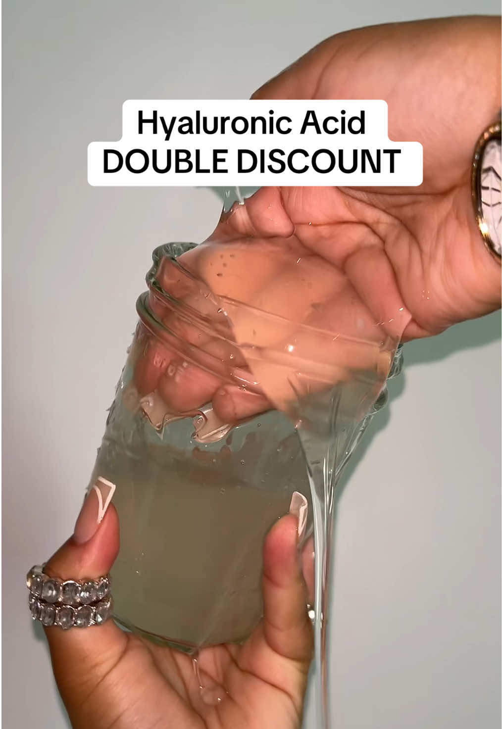 A post by @taylortimetv on TikTok caption: Hyaluronic acid powder diy at home more affordable skin care flash sale with micro ingredients #dealsforyoudays #microingredients #hyaluronicacid #dryskincare #glassskinroutine #diyskincare #glowyskincare 