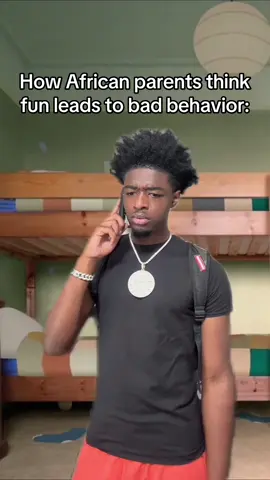 A post by @chefpierce on TikTok caption: This is why you can NEVER let your African parents see you enjoying something. Because AS SOON AS you make a mistake they taking yo mf rights away. #fyp 