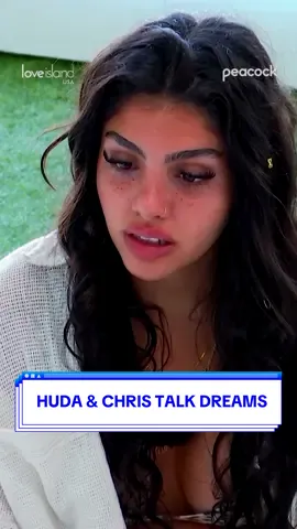 A post by @loveislandusa on TikTok caption: “If you need to cry, cry.” 🥹 #LoveIslandUSA @hudabubbaaa @Chris Seeley 