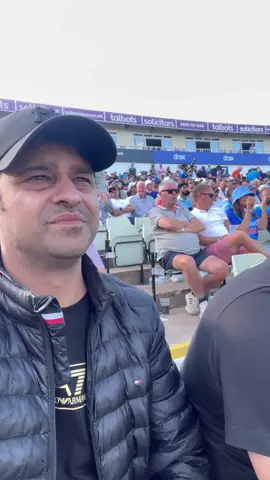 A post by @akhilsinghandotra on TikTok caption: #foryou #edgbaston #birmingam #live #cricket #foryoupage 