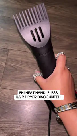 A post by @taylortimetv on TikTok caption: Handless hair blow dryer gets my 4c hair so straight fast e than other hair dryers I’ve used in the past personally by fhi heat #dealsforyoudays #fhiheat #hairdryer #blowdryer #hairtools #hairtok #protectivestyles #4chair #blackgirlhairtok 