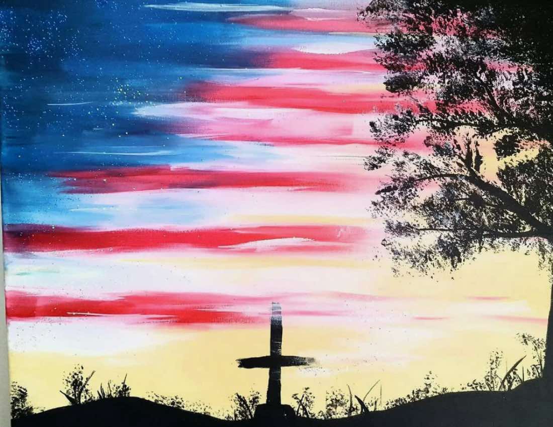 A post by @patti_xoxo_ on TikTok caption: Happy Birthday America 🇺🇸 God Bless Our Country and Prayer for Protection Everyday. Happy 4th of July across our land our troops everywhere God Bless You and Your Family 🇺🇸 #america #happybirthdayamerica #godblessamerica #godfirst #usa #amen #fyp 