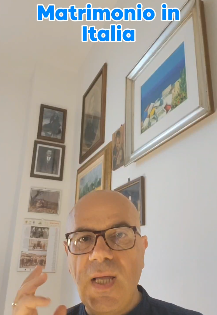 A post by @avv_antonello_damico on TikTok caption: Matrimonio in Italia