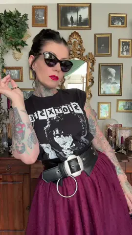 A post by @eve_pain on TikTok caption: #ootd #styleinspo #fashion #goth #lenahoschek 