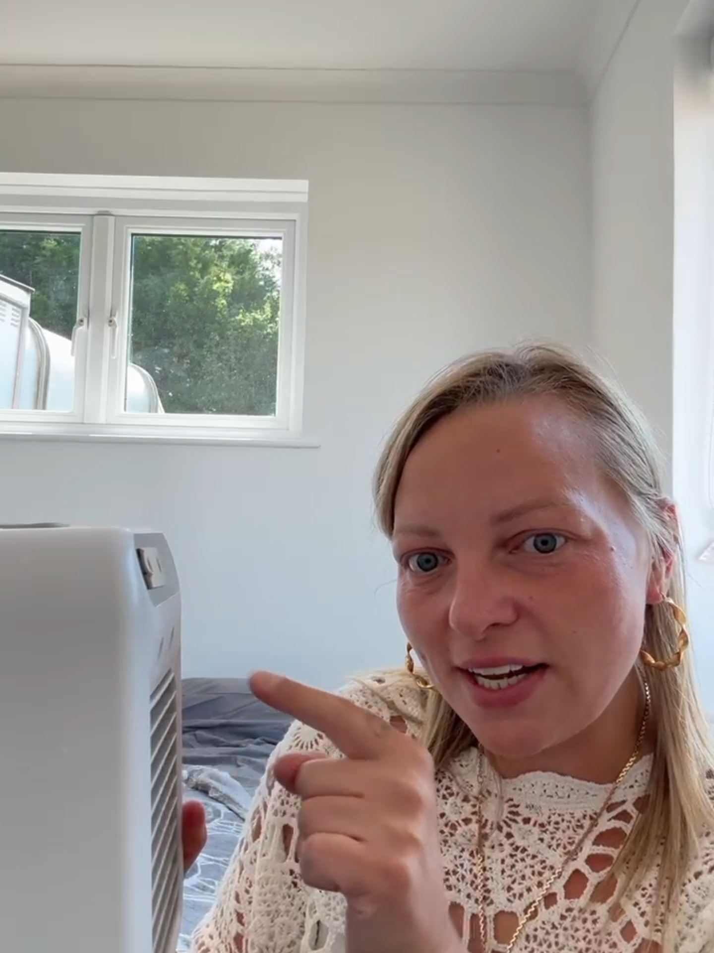 A post by @thesmithyfamily on TikTok caption: Mini air cooler #teamsmithy #tiktokmademebuyit
