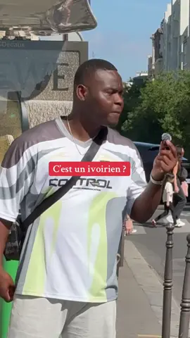 A post by @micro2rouen on TikTok caption: C’est un ivoirien ?