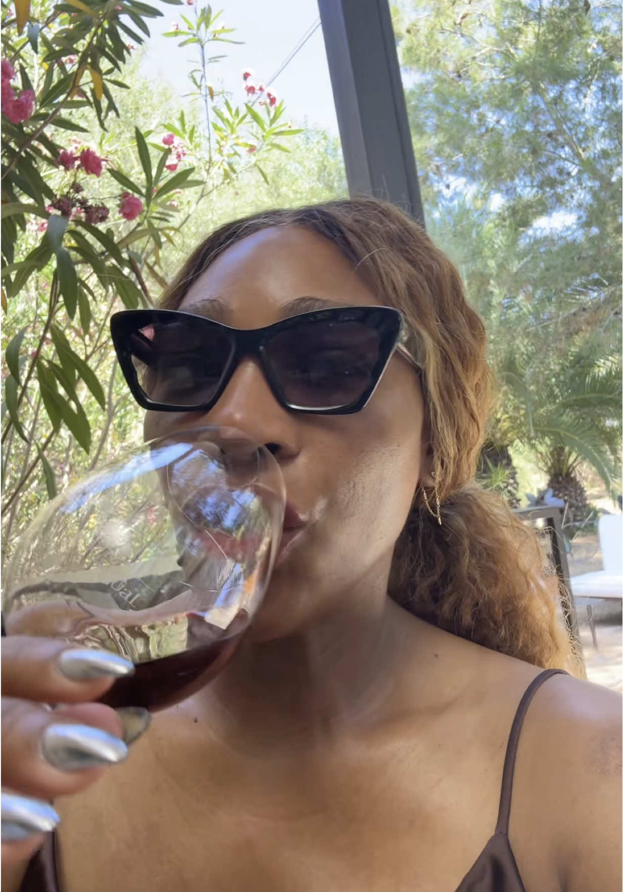 A post by @serena on TikTok caption: Wine anyone? Bachelorette trip! #foryoupage #fyp #tiktok #bachloretteparty #style #momsoftiktok 