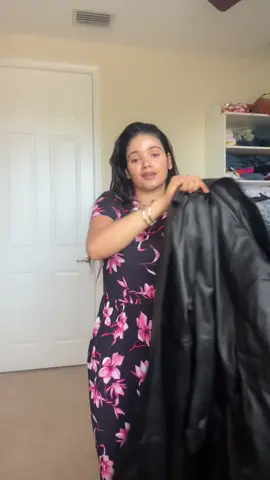 A post by @sushila.santosh on TikTok caption: Gimme A Clue Faux Leather Trench Coat 🖤quality chai thikai matra rexa #foryou #tiktokshop 
