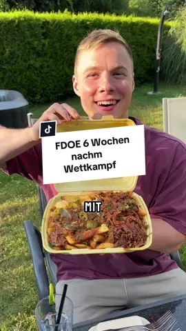 A post by @thegeneticone on TikTok caption: So ernähre ich mich 6 Wochen nach meiner Wettkampfdiät #fitness #bodybuilding #lustig #pumpen #fdoe 
