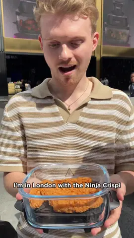 A post by @max_balegde on TikTok caption: AD move over Andrew, i’ve got a new partner to satisfy my cravings, meet the @Ninja UK CRISPi 