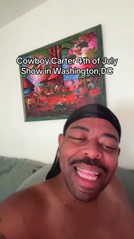 A post by @simplyfoodbyty on TikTok caption: Cowboy Carter 4th of July Show in Washington, DC! #cowboycarter #dc #night1 