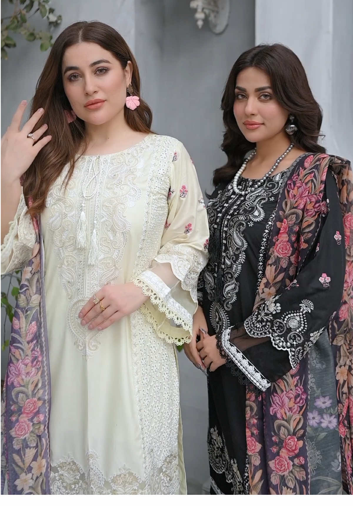 A post by @memsaabofficial on TikTok caption: Sehrish B Lux Cotton 2025 😍 Design code : ATR-1136 Elevate Your Style with this Premium Cotton Suit! #memsaabofficial #onlinestore #atr #attire #readymadesuit #embroidered #fashion #cotton #summersuit #summertime #shopnow 