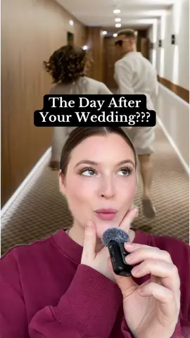 A post by @lynea.daprix on TikTok caption: The Day After Your Wedding #weddingplanning #weddingtips  