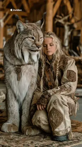 A post by @vibegenerator on TikTok caption: Lynx ASMR #asmr #lynx #love #cute #animals #cat #purr 