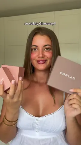 A post by @kyramaeturner6 on TikTok caption: AD GIVEAWAY 💍  to win my favourite jewellery pieces make sure your following me and @edbladofficial and comment a “💍” down below 💕