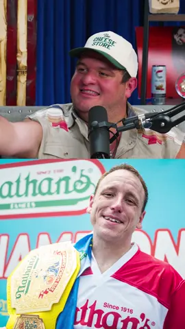 A post by @theovon on TikTok caption: let’s be franks @Glenny Balls. Congrats @JoeyChestnut on his title defense.  
