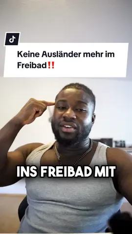 A post by @nrg_musik on TikTok caption: Keine Ausländer mehr im Freibad‼️ #freibad #nrgmusik 