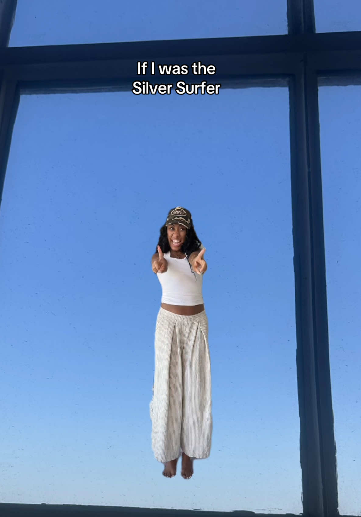 A post by @sydwinnie on TikTok caption: OOP MY B YALL LLOL #fantasticfour #silversurfer 
