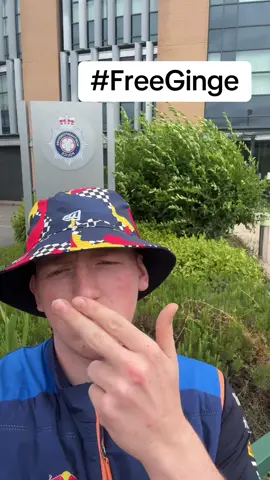 A post by @angryginge13 on TikTok caption: Free ginge! INNOCENT!!!! 🤩