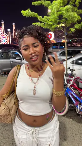 A post by @moanabih on TikTok caption: Started on pr parade ended on fourth of July 