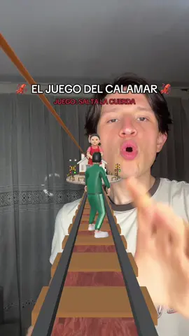 A post by @fabrublacutt_ on TikTok caption: El juego “imposible” del #JuegoDelCalamar 🦑🙂‍↕️