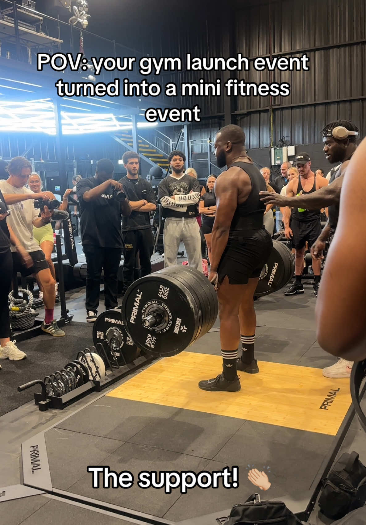 A post by @lisafiitt on TikTok caption: Insane! @KultureTrainingClub #gymtok #gym 