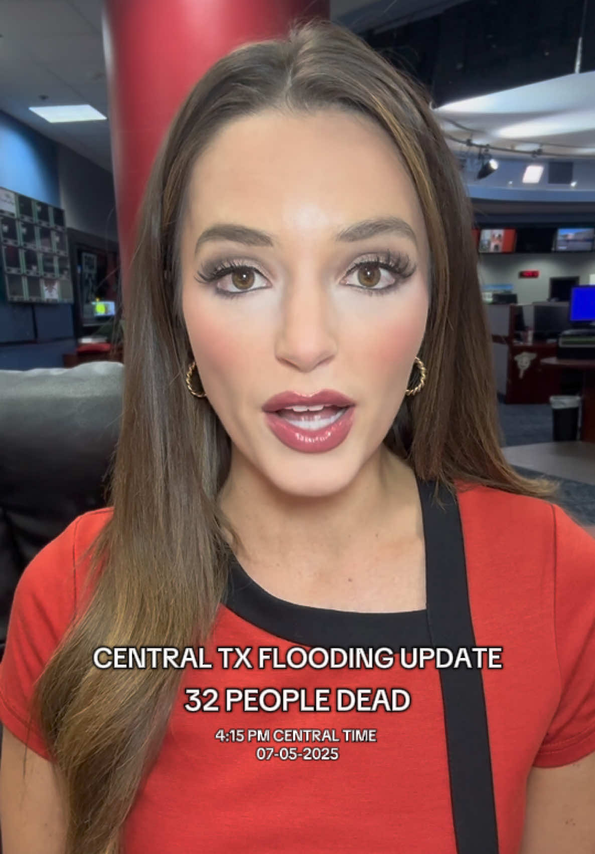 A post by @carolineontv on TikTok caption: UPDATE @FOX 26 Houston 
