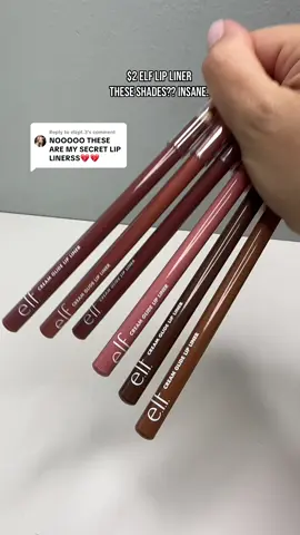 A post by @dailybeautyinspo on TikTok caption: Replying to @elzpt.3 How is this only $2?! 😭🖤 @e.l.f. Cosmetics #elfcosmetics #lipliner #elfcosmetics #elflipliner #lippies #lipcombo #tiktokshop #tiktokmademebuyit #tiktokshopfinds #ttsbeautybesties #dealsforyoudays 
