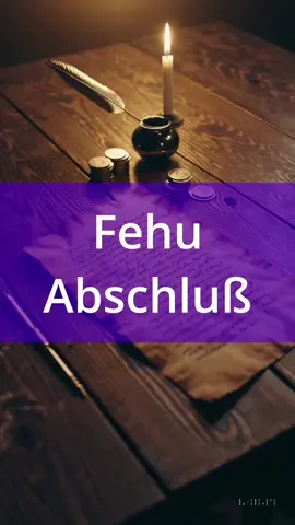 A post by @greater_magic on TikTok caption: Fehu - Abschluss 