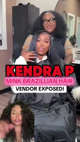 A post by @cherrialewiththetea on TikTok caption: KENDRA P MINK BRAZILLIAN HAIR VENDOR EXPOSED #CapCut #fypシ #foryou #foryoupage #tiktok #trending #viraltiktok #viralvideo #shopify #fypシ゚viral #smallbiz #wigtok #MINK #minkbrazilianhair #brazillian #viral #viral_video #smallbusiness #business #fup #fupシ #kendrap #instagram #reels #mustwatch #exposed #mainpage 